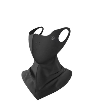 Kaklo movos šalikas lauko sportui: UV apsauga, vėjo ir dulkių apsauga, nailono audinys, universalus sportinis stilius