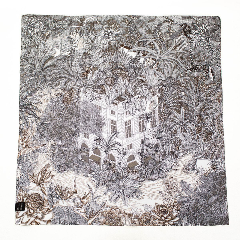 Női selyemsál, 100% selyem; tavaszra alkalmas; 2021 nyarán debütált; feldolgozás nélkül; testreszabás nélkül