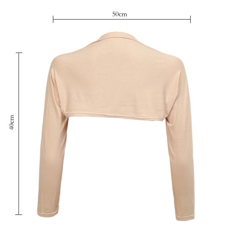 Raglan rukavi za zaštitu od sunca, Mercerizirana pamuk, za odrasle žene, cjelogodišnji uredski stil.