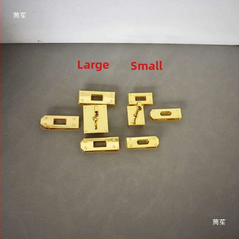 Ručne vyrobený zámok na tašku a kovové diely pre pracku