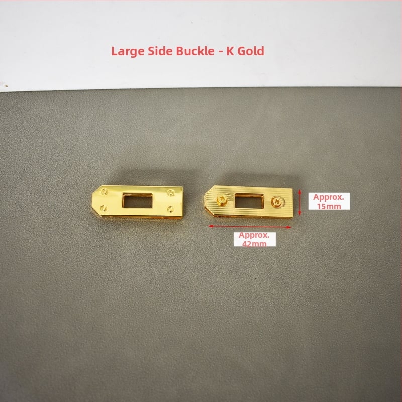 Rankų darbo kuprinės spyna ir sagties metaliniai komponentai