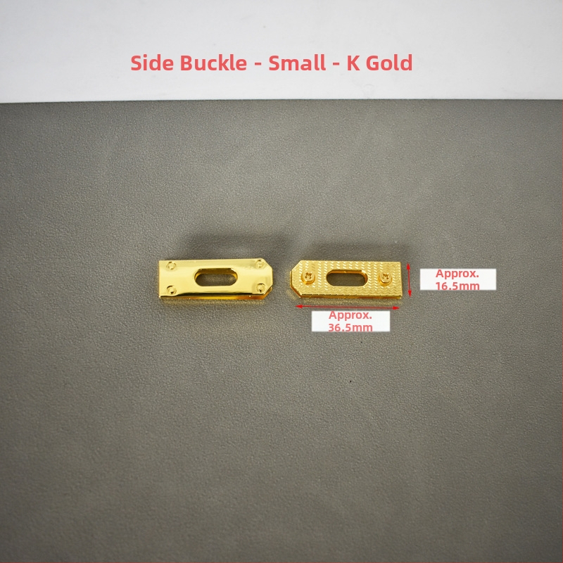 Rankų darbo kuprinės spyna ir sagties metaliniai komponentai