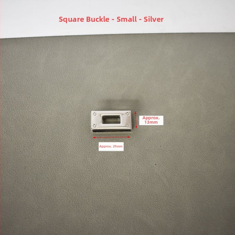 Rankų darbo kuprinės spyna ir sagties metaliniai komponentai