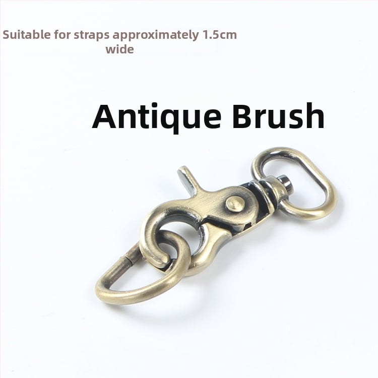 Метална лобстер кука с D-образна халка за чанти – DIY хардуер за чанти, код на продукта Hywxkkkswwtewk