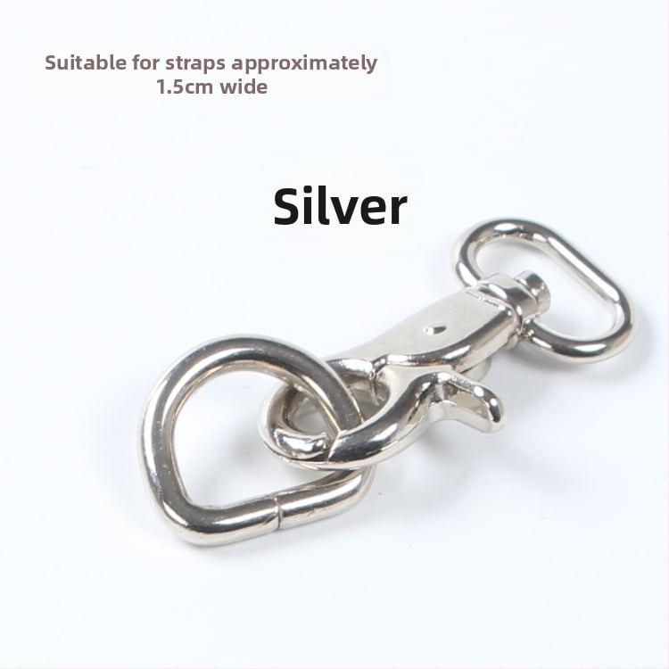 Метална лобстер кука с D-образна халка за чанти – DIY хардуер за чанти, код на продукта Hywxkkkswwtewk