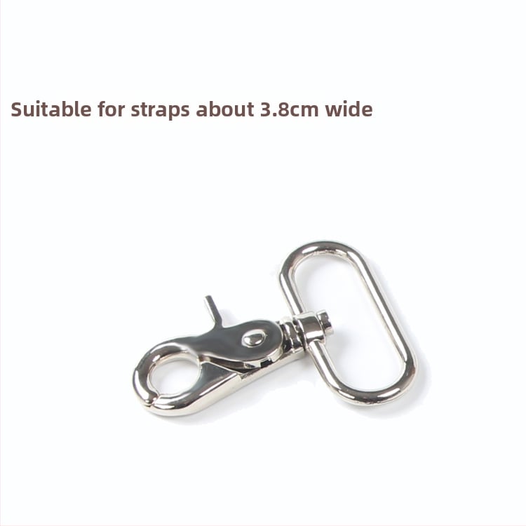 Метална лобстер кука с D-образна халка за чанти – DIY хардуер за чанти, код на продукта Hywxkkkswwtewk
