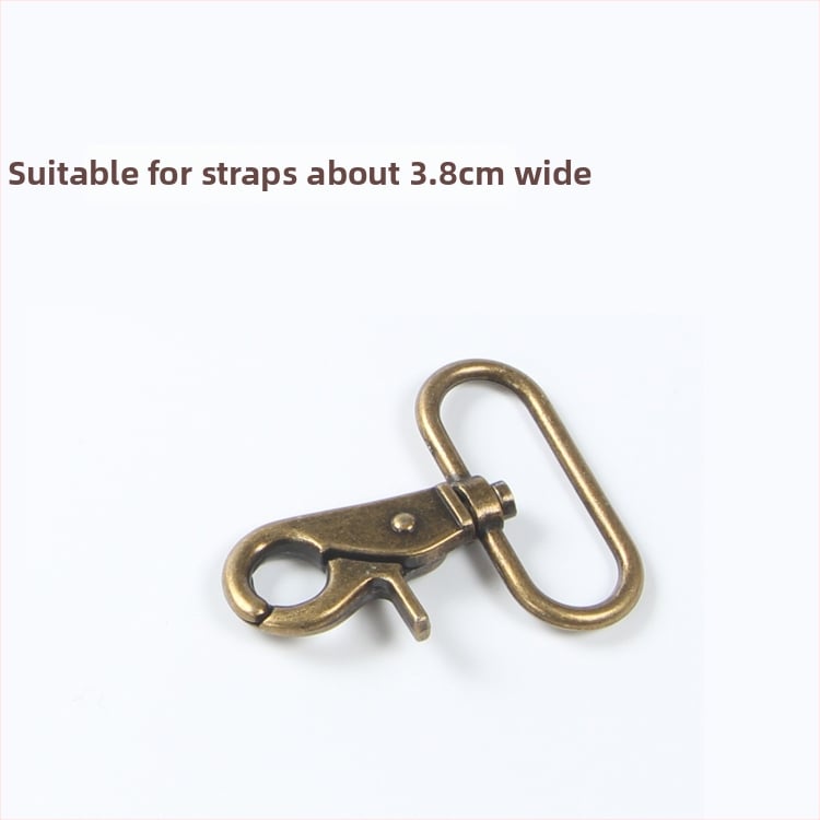 Метална лобстер кука с D-образна халка за чанти – DIY хардуер за чанти, код на продукта Hywxkkkswwtewk