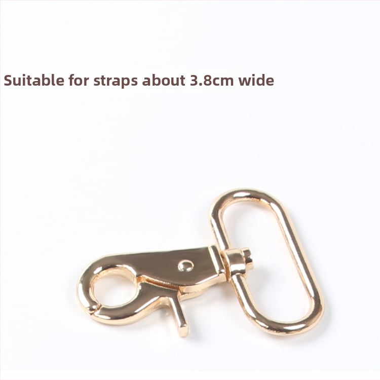 Метална лобстер кука с D-образна халка за чанти – DIY хардуер за чанти, код на продукта Hywxkkkswwtewk
