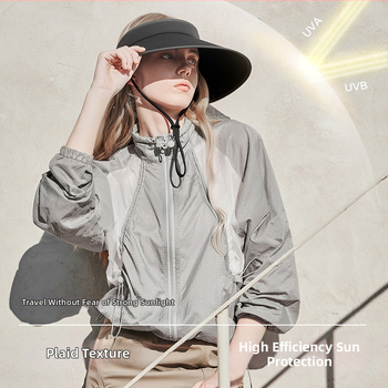 Kocotree Saules aizsardzības jaka - Ātri žūst, Elpojoša, UV aizsardzība, Brīvs piegriezums, 2025. gada pavasaris