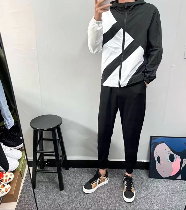 Unisex jakna s kapuljačom od Oxford tkanine - zaštita od sunca, slim fit