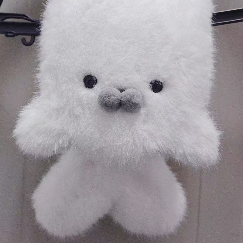 Шал за зима, мотив тюлен, дебел и кръстосан стил, пази топло, Зима 2025