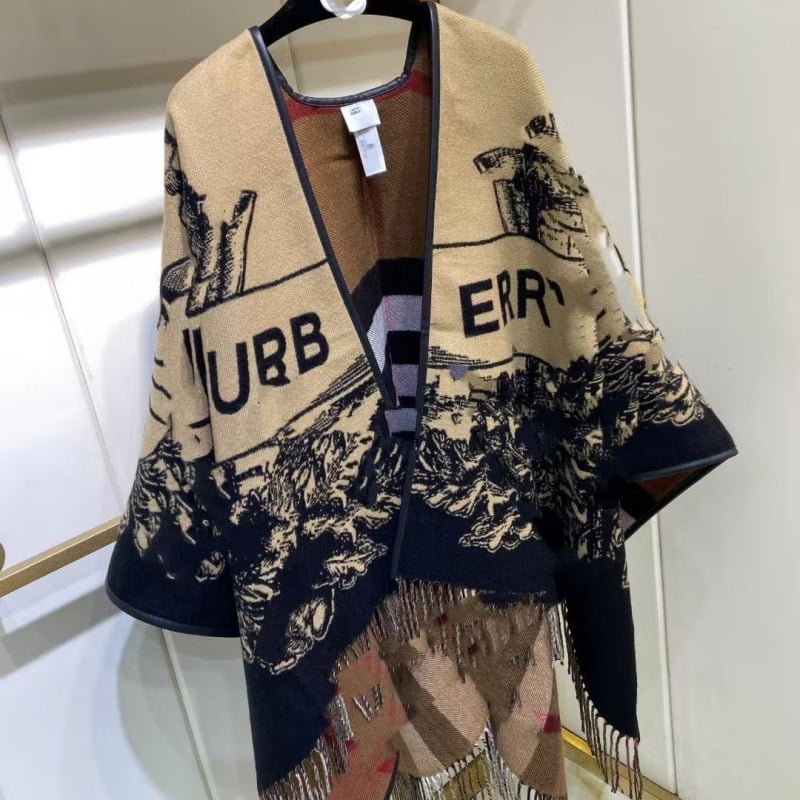 Unisex šal warp-knit s mrežastim uzorkom, mješavina materijala, zima