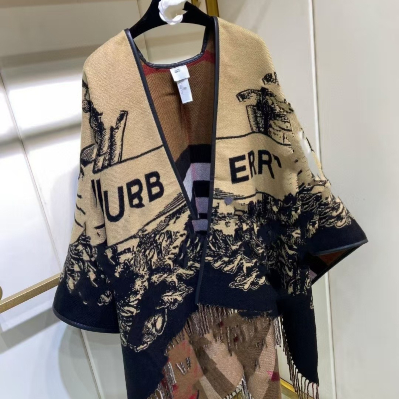 Unisex šal warp-knit s mrežastim uzorkom, mješavina materijala, zima