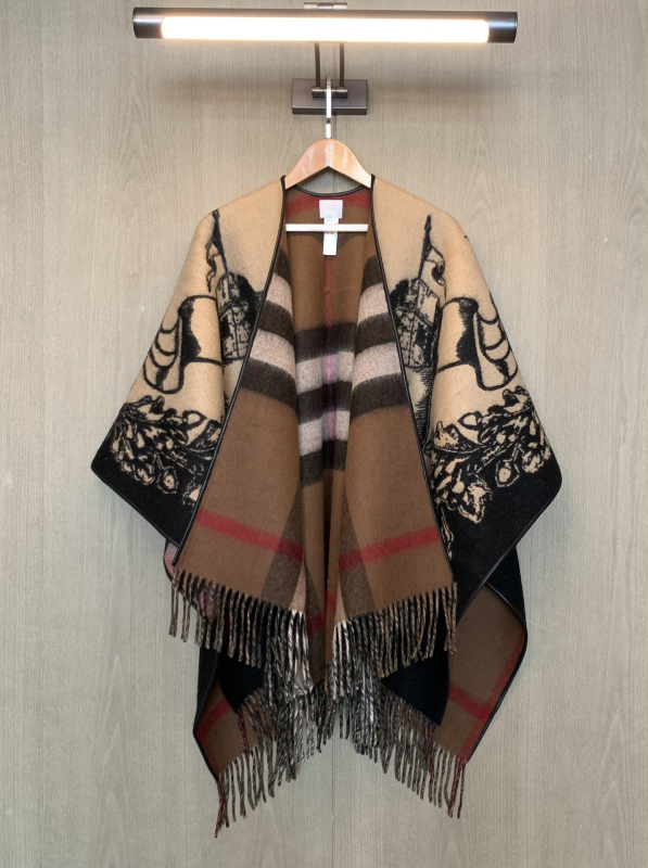 Kašmirski šal-pelerina, dvostruka vluna, korejski stil (Warp knitting; 71-80% kašmira; kašmir tkanina; Keep warm; Long length)