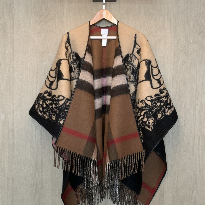 Kašmirski šal-pelerina, dvostruka vluna, korejski stil (Warp knitting; 71-80% kašmira; kašmir tkanina; Keep warm; Long length)