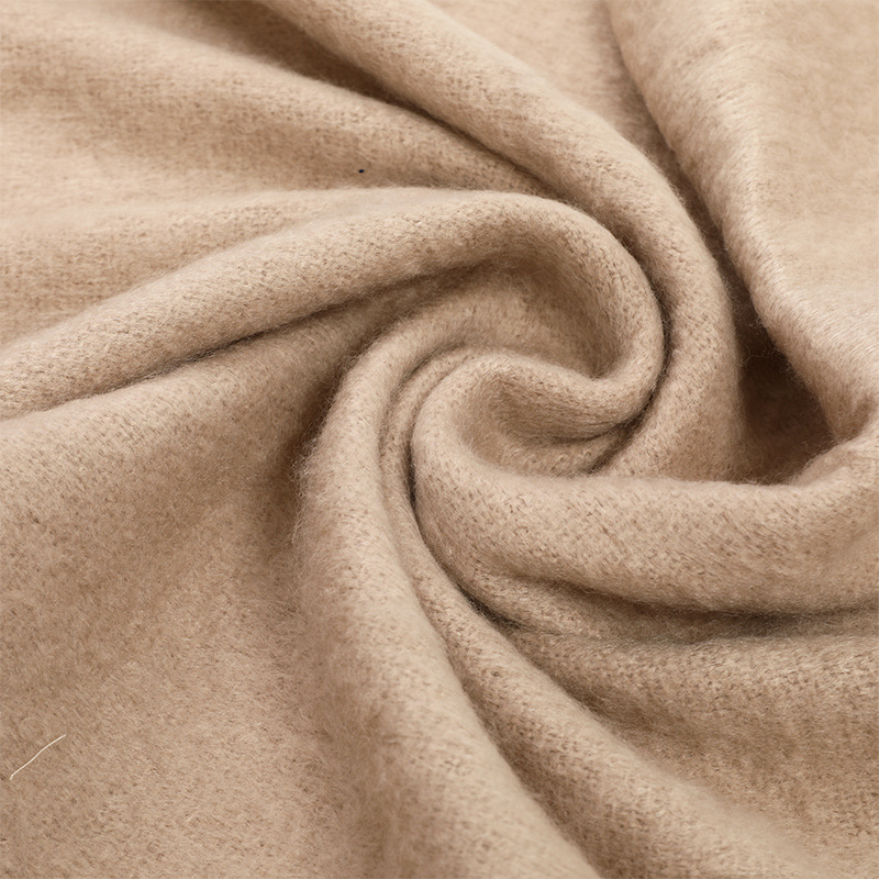Šal od loop-yarn-a s twill pletenjem, topao unisex šal za sve sezone, Jie Chen, Jiangsu