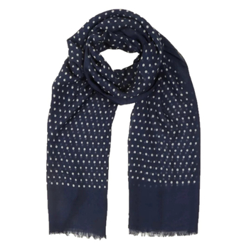 Šal od pamuka i lana s točkastim uzorkom, korejski stil, ravno tkanje, održava toplinu za jesenske dane