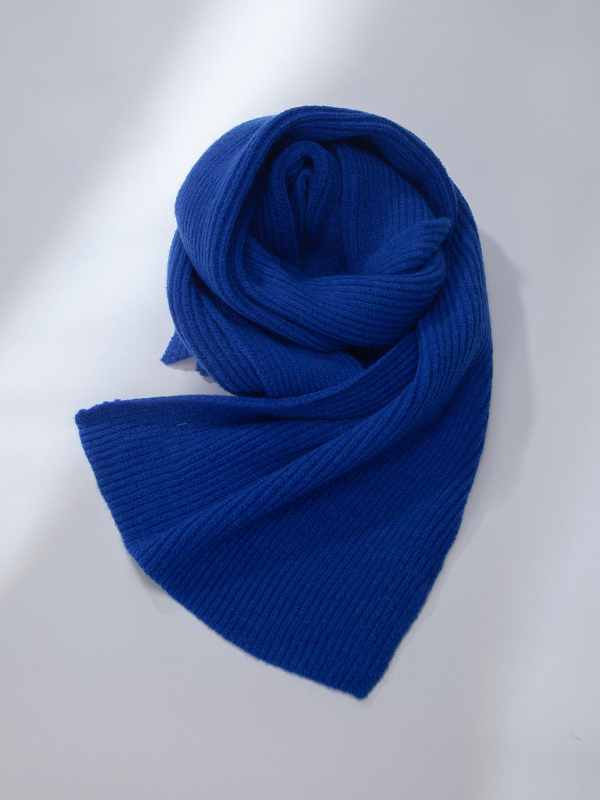 Șal tricotat din fibră acrilică, țesătură twill, iarnă, menține căldura, protecție împotriva prafului