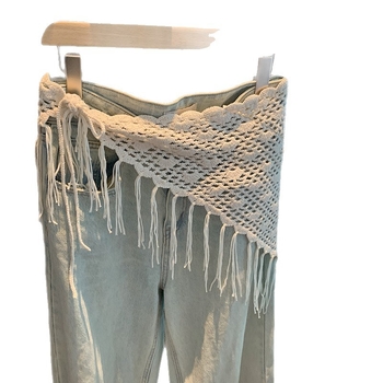 Fular triunghiular din poliester, tricot warp-knit, protecție solară, potrivit pentru vară, primăvară și toamnă