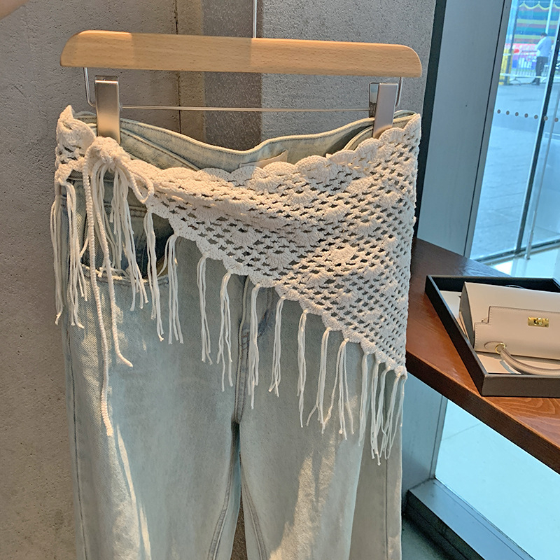 Fular triunghiular din poliester, tricot warp-knit, protecție solară, potrivit pentru vară, primăvară și toamnă