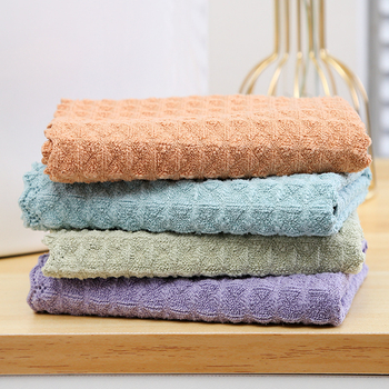 Квадратна кухненска кърпа за почистване, 32 g, 85% полиестер + 15% найлон, абсорбция 5–10 s, удебелена, клас А