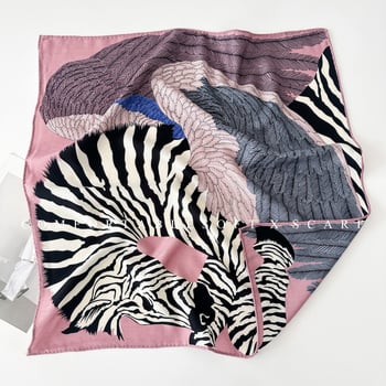 Vuneni šal s dvostrukim zebraskim printom, tkanina u obliku riblje kosti, jesen