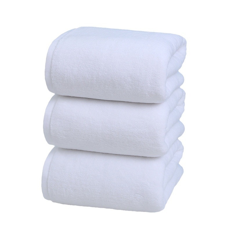 Хотелска хавлия от 100% памук | 170–200 g, 21s прежда, права тъкан, печатано лого