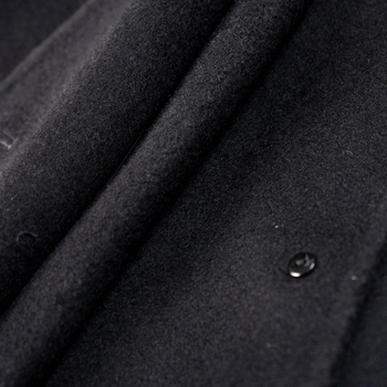 Ženski vuneni kaput — udoban slobodan kroj, ovratnik sa šalicom, srednja duljina, 95% vuna, jednostruko kopčanje na gumbe