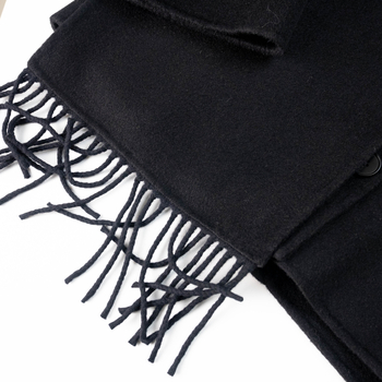 Ženski vuneni kaput — udoban slobodan kroj, ovratnik sa šalicom, srednja duljina, 95% vuna, jednostruko kopčanje na gumbe