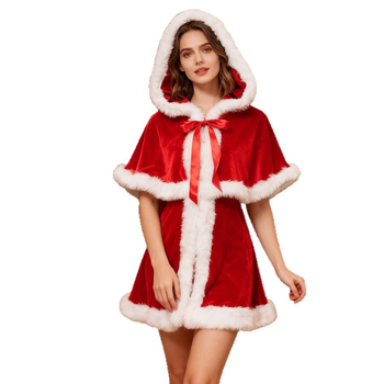 Kapucnis rövid cape, gyapjú anyag, uniszex, hercegnő stílus, őszi és téli szezon