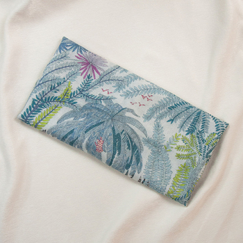 Yingqiao сатенен квадратен шал от коприна и вълна, оригинален растителен десен, Пролет 2024