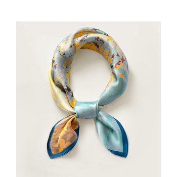 SEAMMER копринен шал – коприна, Гуанджоу, пролет 2025, стил: шал