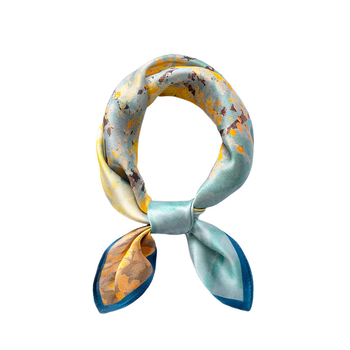 SEAMMER копринен шал – коприна, Гуанджоу, пролет 2025, стил: шал