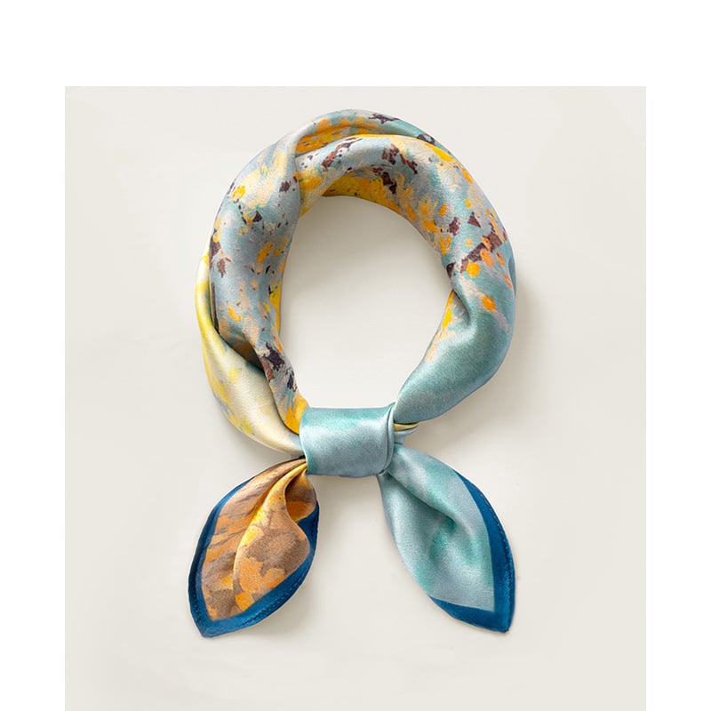 SEAMMER копринен шал – коприна, Гуанджоу, пролет 2025, стил: шал