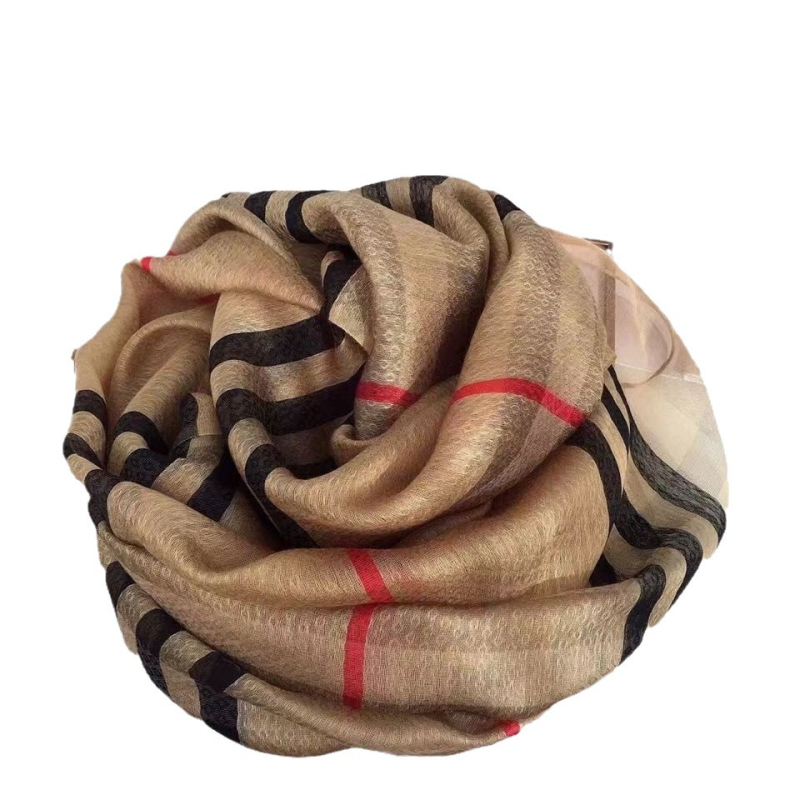 Ženski šal od simulirane svile, svestran ljetni dodatak, podrijetlo Zhejiang, warp tkanina, svestran dizajn