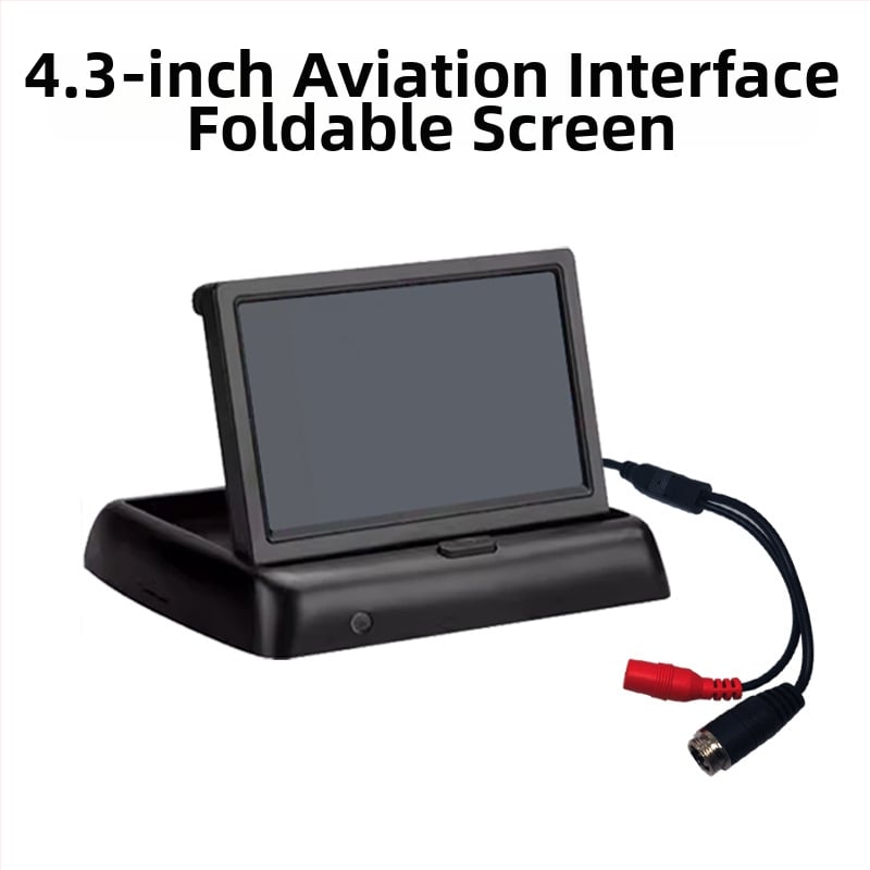 Transporto priemonės atbulinės eigos monitorius, IPS ekranas, 800x480 raiška, modelis Truck reversing, suderintas su sunkvežimiais