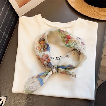 Női pamut-poliészter keverék sál, könnyű és vékony, bevezetés 2025 tavasz, sokoldalú nyak- és fejkendő