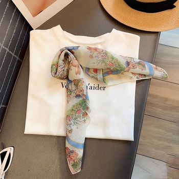 Női pamut-poliészter keverék sál, könnyű és vékony, bevezetés 2025 tavasz, sokoldalú nyak- és fejkendő