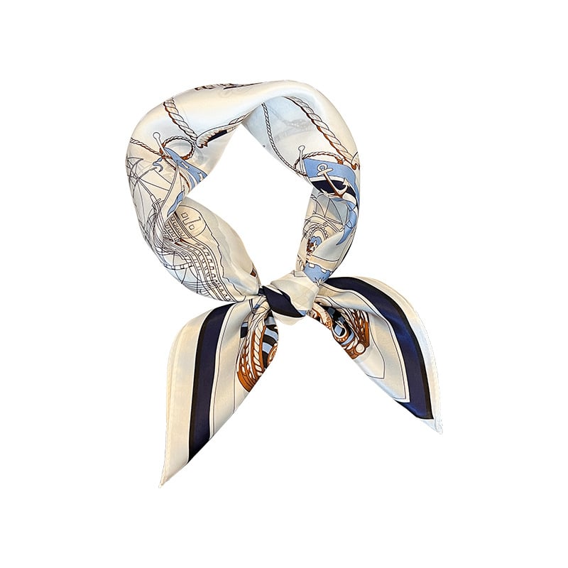 Selyem négyszögletes sál, szatén szövés, 100% selyem, 2025 tavaszi kollekció