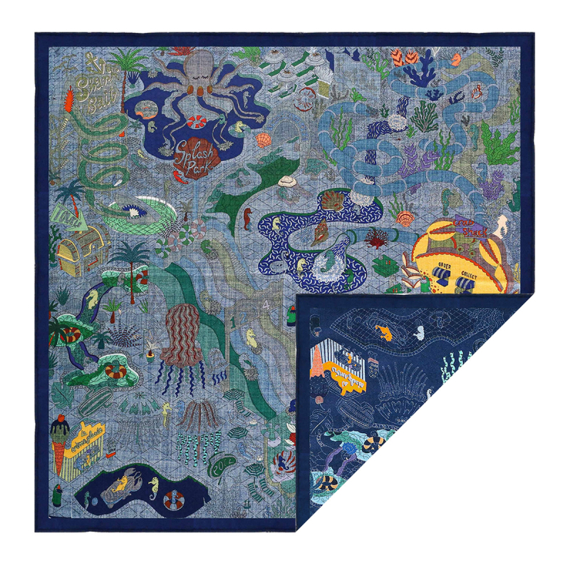 Bentley шал от коприна и вълна, квадратен, двустранен, преплетена плетка, Ins стил, печат