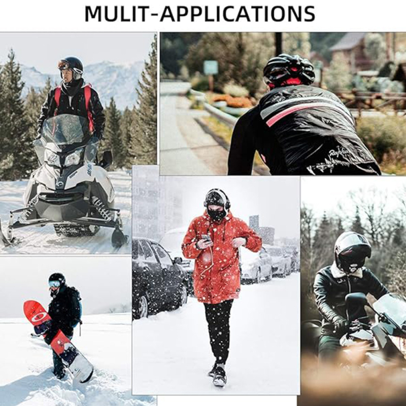 Kerékpáros arcmaszk fleece anyagból, C·Towel, uniszex, modell RZ251001