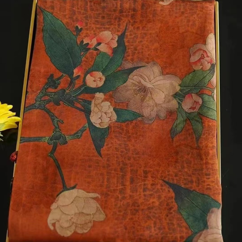Xiangyun Yarn svileni šal — warp knitting, jesen, stil Literatura i Umetnost Retro