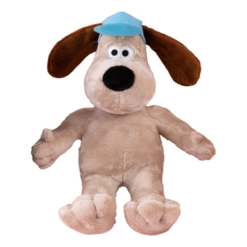 Păpușă pluș câine, pluș scurt, umplutură PP bumbac, jucărie multifuncțională cu bliț, pentru 15–35 ani