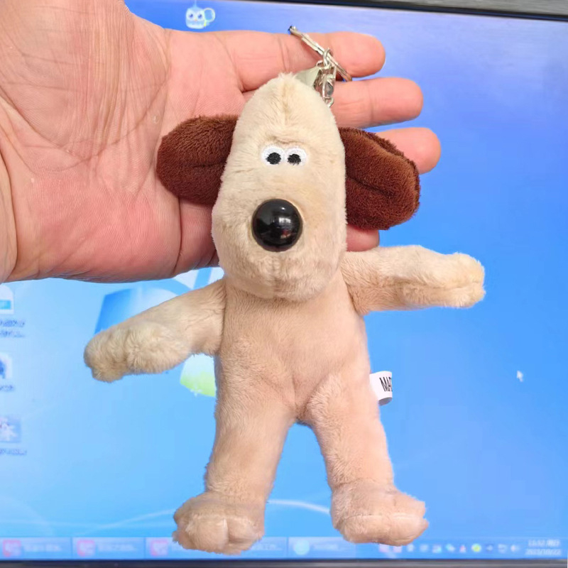 Păpușă pluș câine, pluș scurt, umplutură PP bumbac, jucărie multifuncțională cu bliț, pentru 15–35 ani