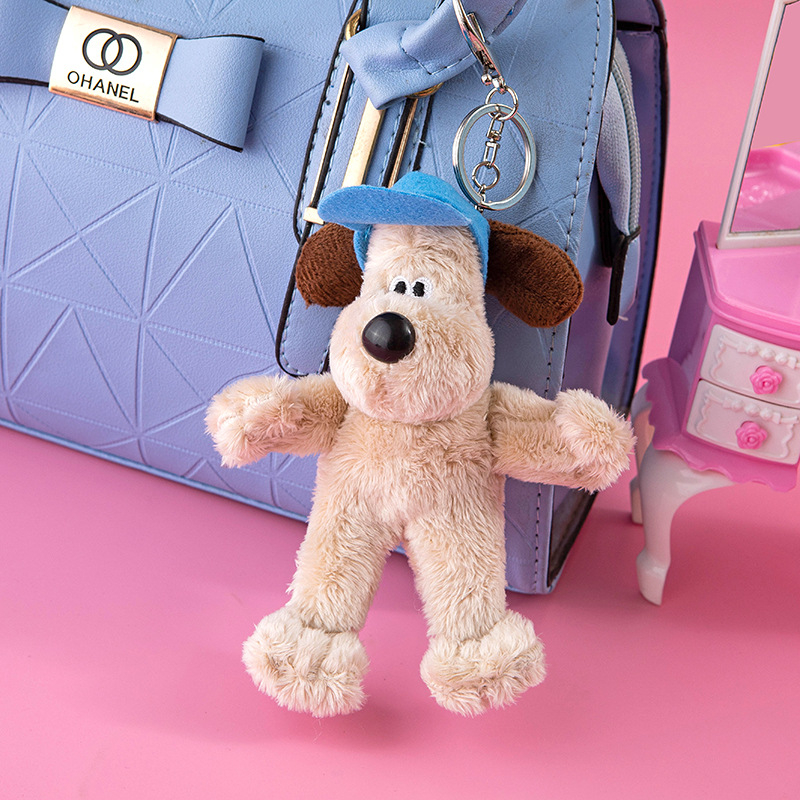 Păpușă pluș câine, pluș scurt, umplutură PP bumbac, jucărie multifuncțională cu bliț, pentru 15–35 ani