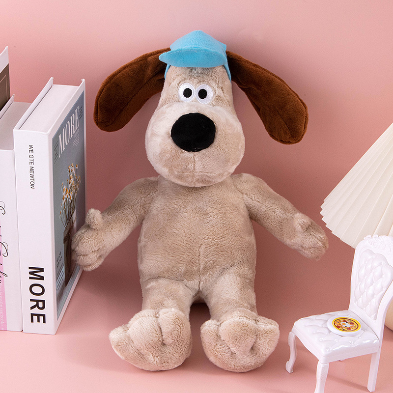 Păpușă pluș câine, pluș scurt, umplutură PP bumbac, jucărie multifuncțională cu bliț, pentru 15–35 ani