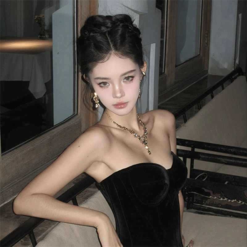 Set colier și cercei, pandantiv geometric din aliaj, placare electroplată