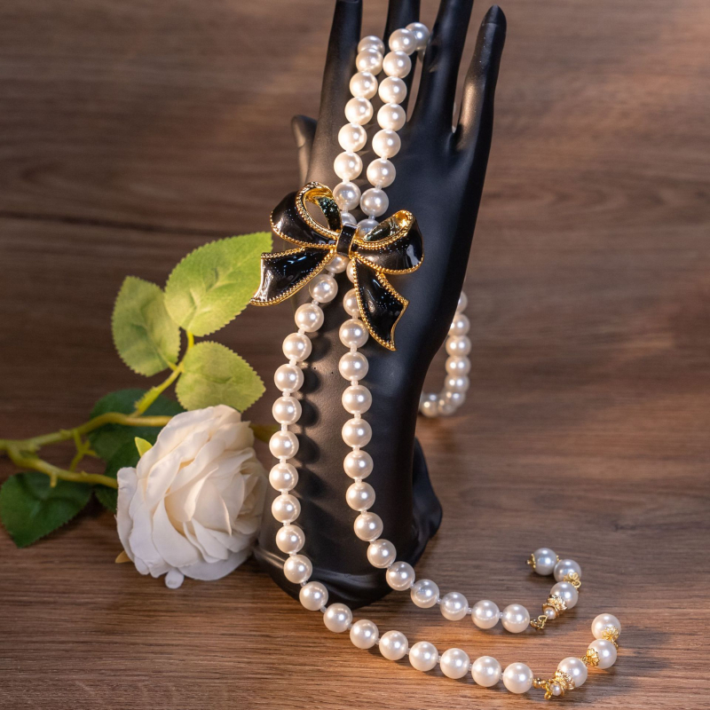 Masnis nyaklánc készlet, réz alapanyag, elektroplatolás, szabályos lánc, medál ötvözet