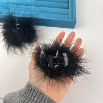 Hajclip tollal, Shark Clip, strucc tollal, féloldalas frizurához és rögzítéshez a tarkóra