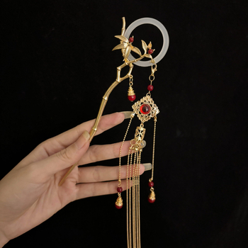 Geometrická sponka do vlasov z zliatiny - ručná práca, originálny dizajn, možnosť prispôsobenia, letné vydanie 2024